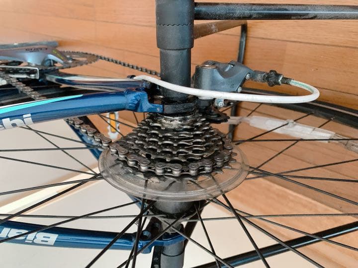 ビアンキ Bianchi　ロードバイク　ビアニローネ7プロ　ネイビー