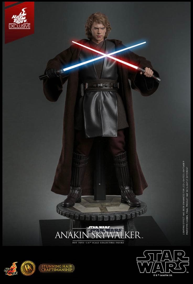 ホットトイズ 1/6 アナキン スカイウォーカー DX34AE アルチザン