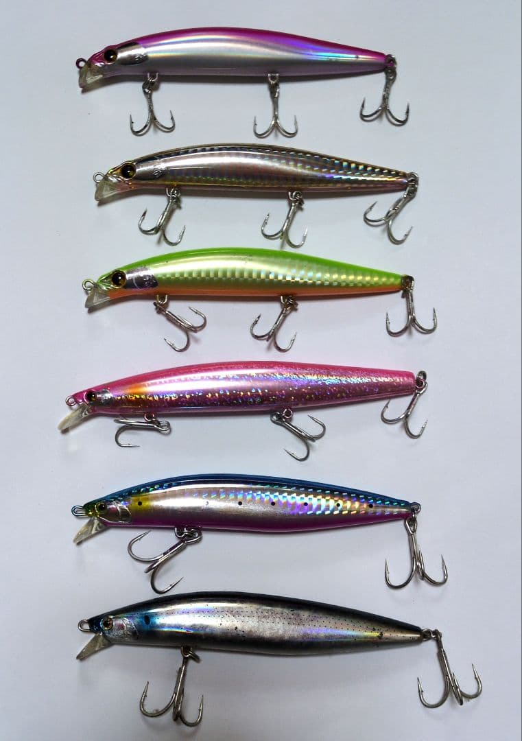 シーバス 青物 ヒラメ用ソルトルアー 人気ブランドセット合計33個