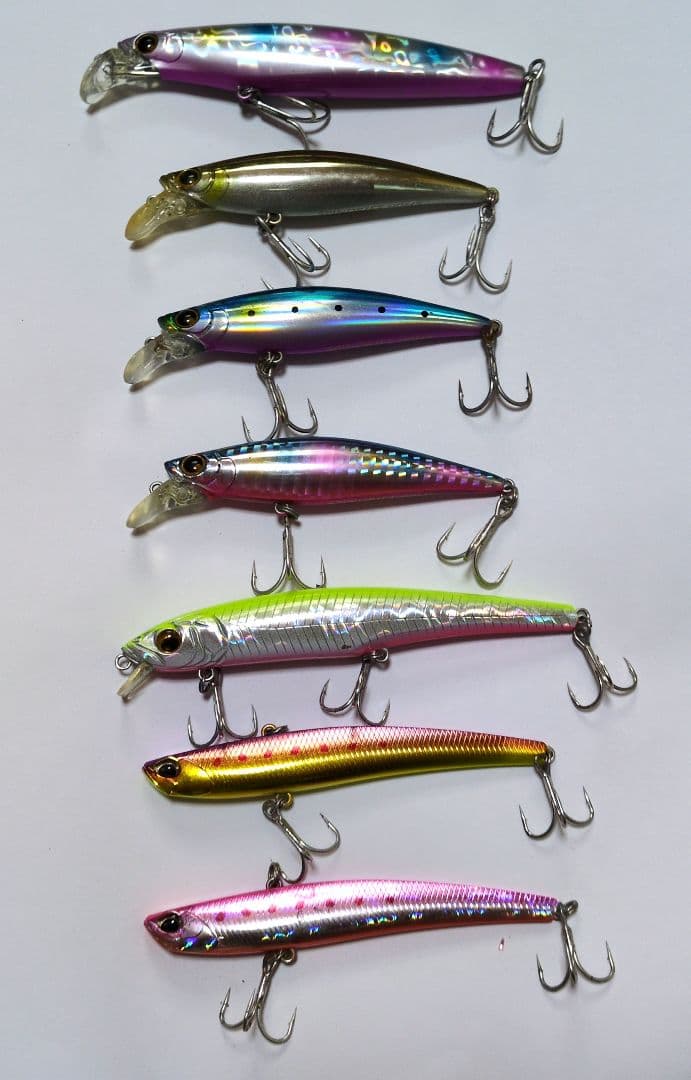 シーバス 青物 ヒラメ用ソルトルアー 人気ブランドセット合計33個