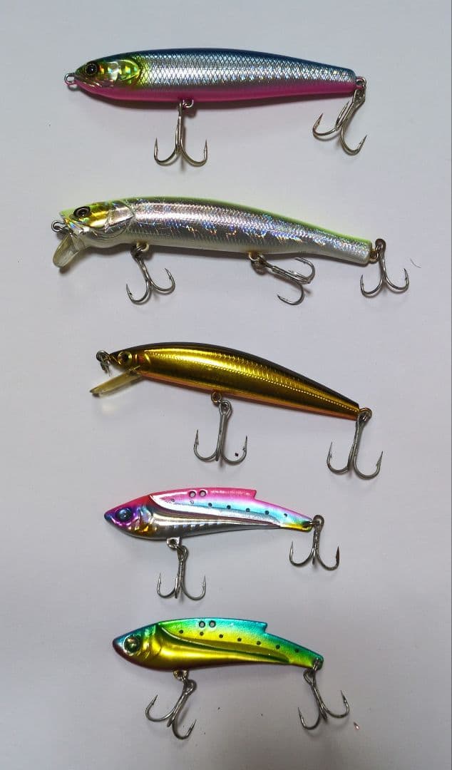 シーバス 青物 ヒラメ用ソルトルアー 人気ブランドセット合計33個