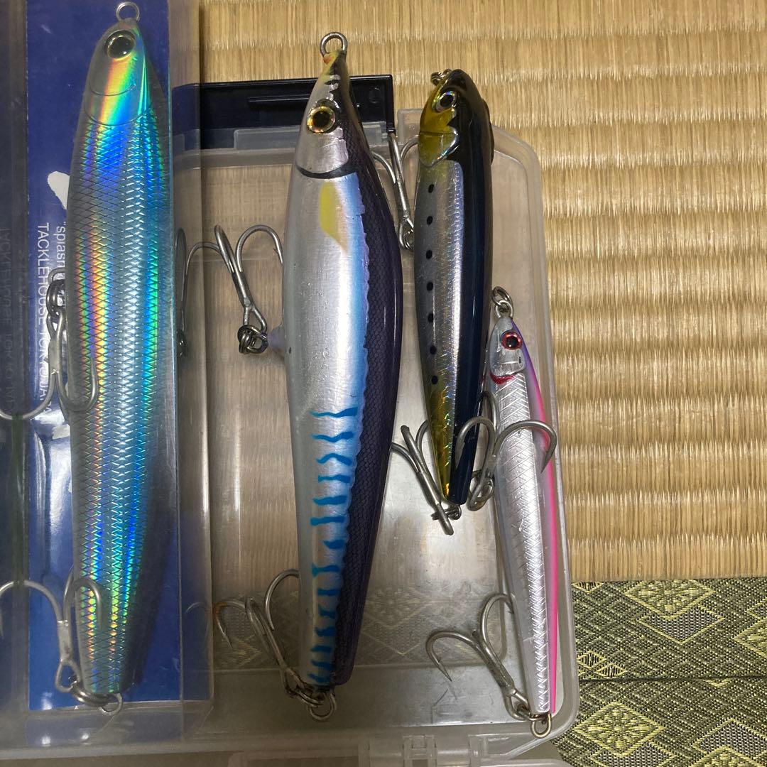 ダイビングペンシルルアー 等12個セット 多色　プラス１