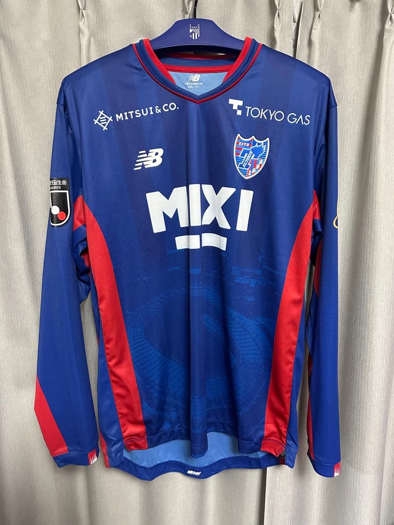 【新品・未使用】FC東京 25周年記念　レプリカ　長袖ユニフォーム　2XL
