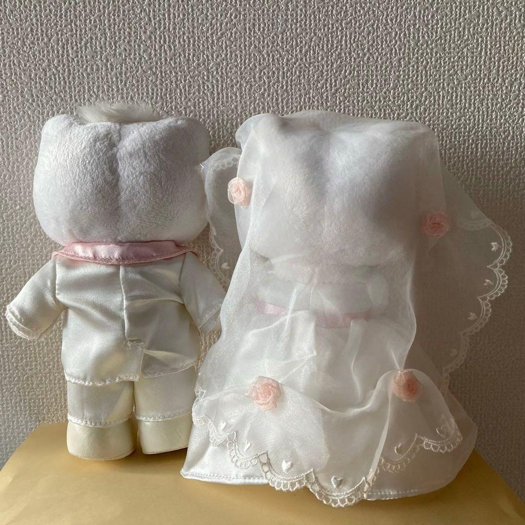 【ダニエル＆ハローキティ】サンリオ ウェディングペアドール　希少品