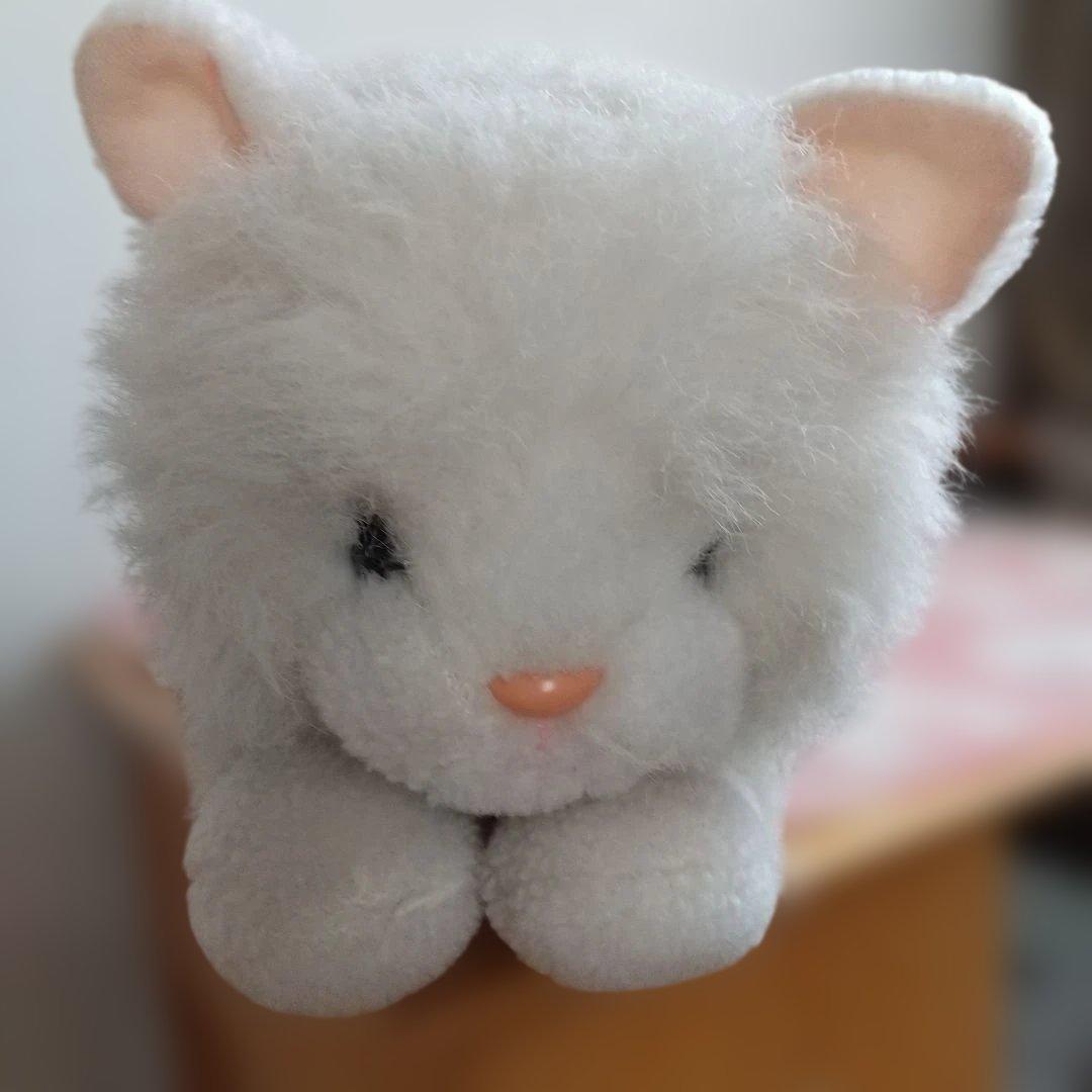 激レア！ビンテージ 日本製 吉徳 昭和レトロ 白猫 ぬいぐるみ