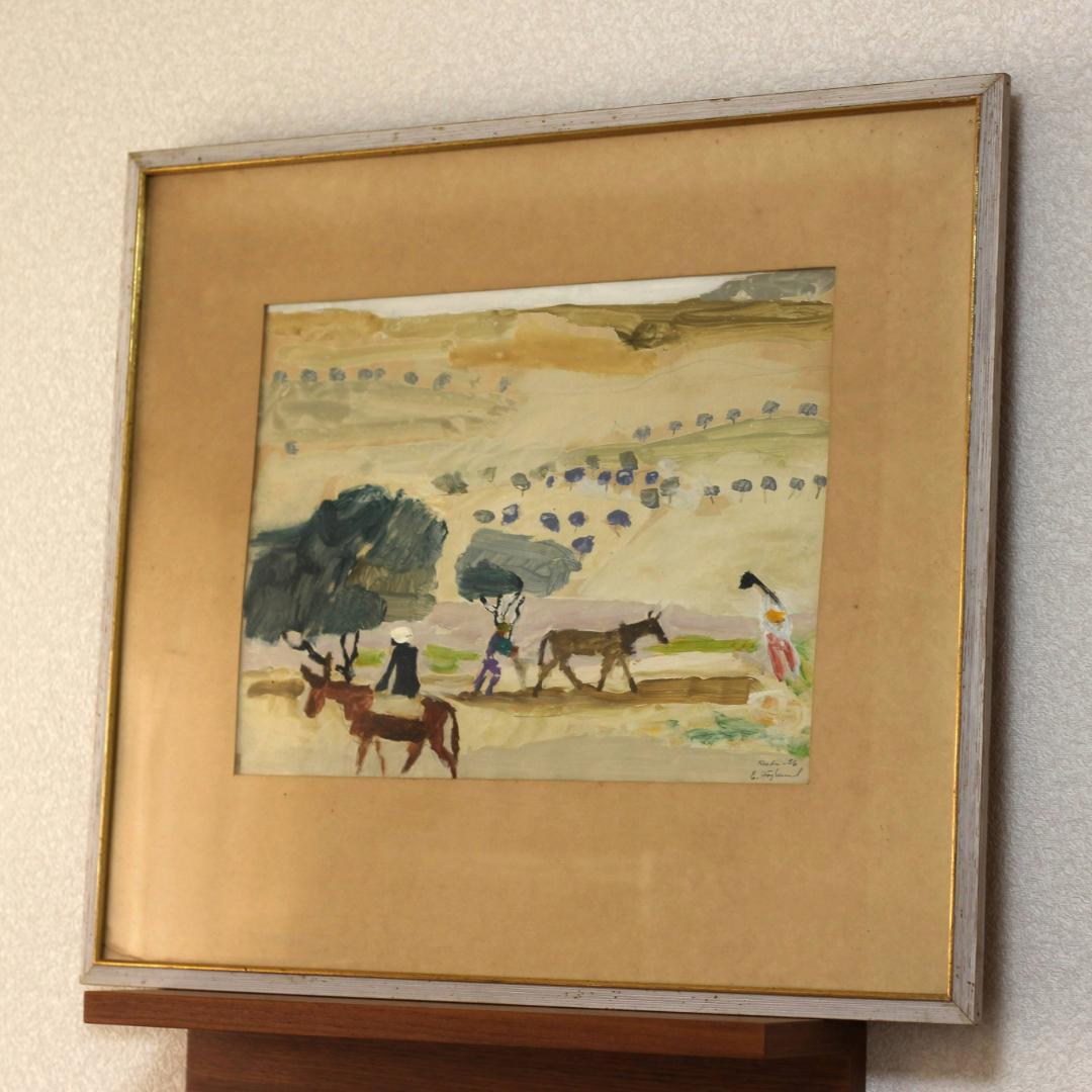 【一点物・超貴重】Erik Hoglund　エリックホグラン　油彩画　北欧アート