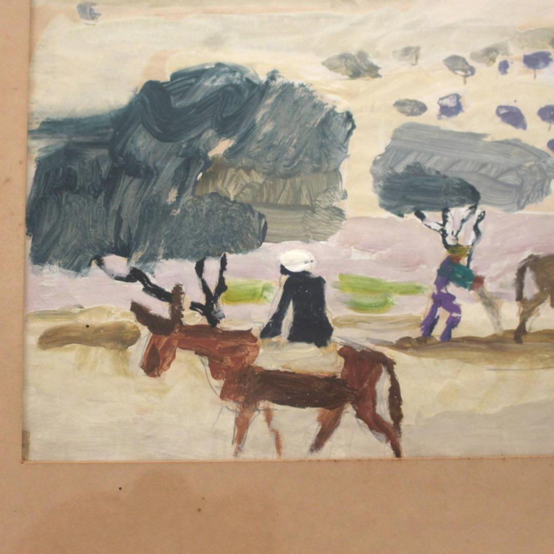 【一点物・超貴重】Erik Hoglund　エリックホグラン　油彩画　北欧アート