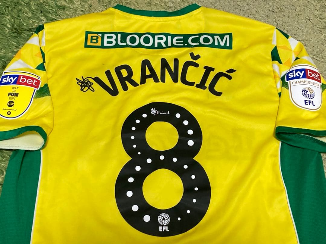 サッカーユニフォーム Norwich