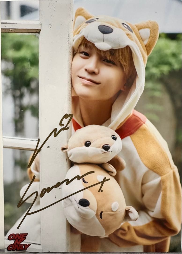 沢村玲　生誕キラリスクラッチ　サイン　REI ワンエン