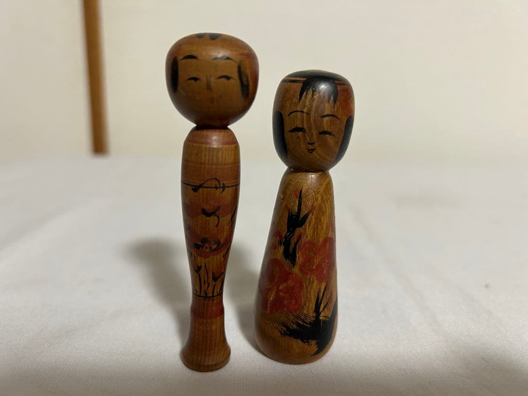 昭和レトロ　ミニこけし　９点まとめて　伝統こけし