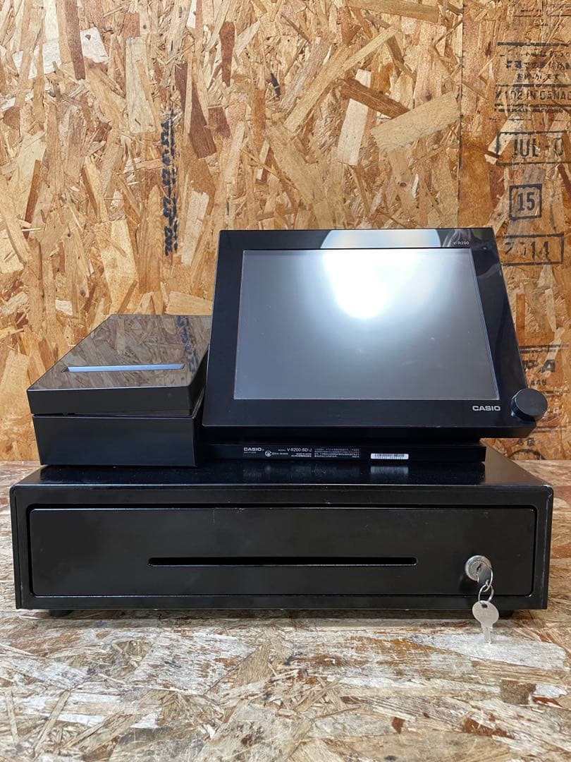 C(7331）カシオ タッチスクリーンターミナル V-R200-BD-J レジ