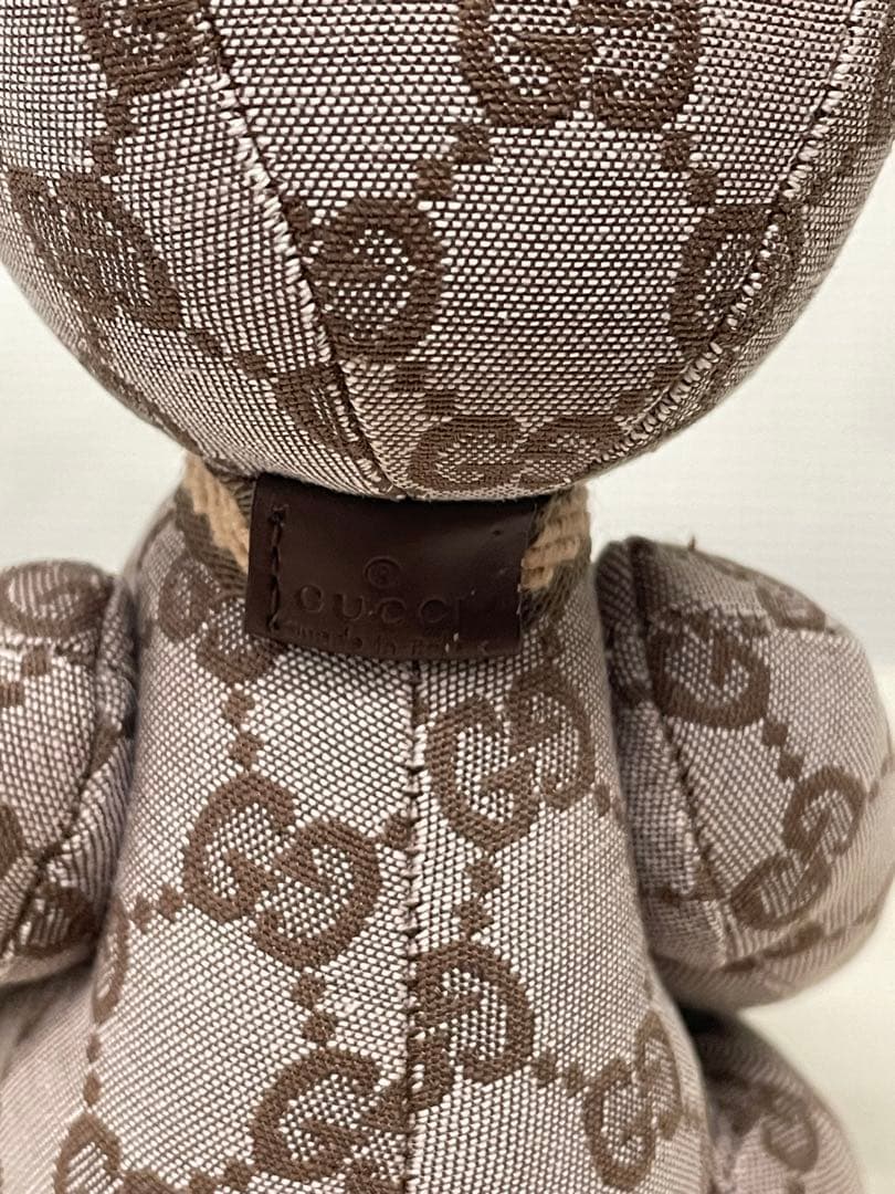 GUCCI グッチ GGキャンバス テディベア