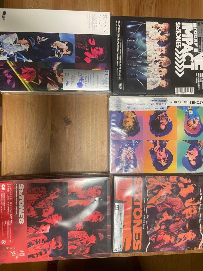 SixTONES DVD BluRay ライブ円盤5枚セット