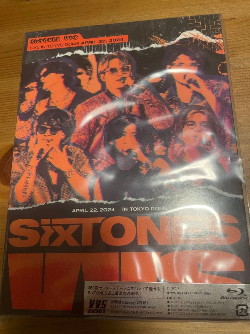 SixTONES DVD BluRay ライブ円盤5枚セット