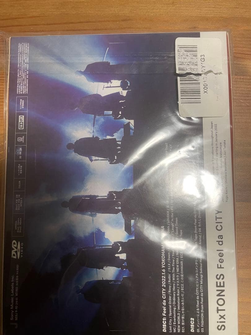 SixTONES DVD BluRay ライブ円盤5枚セット