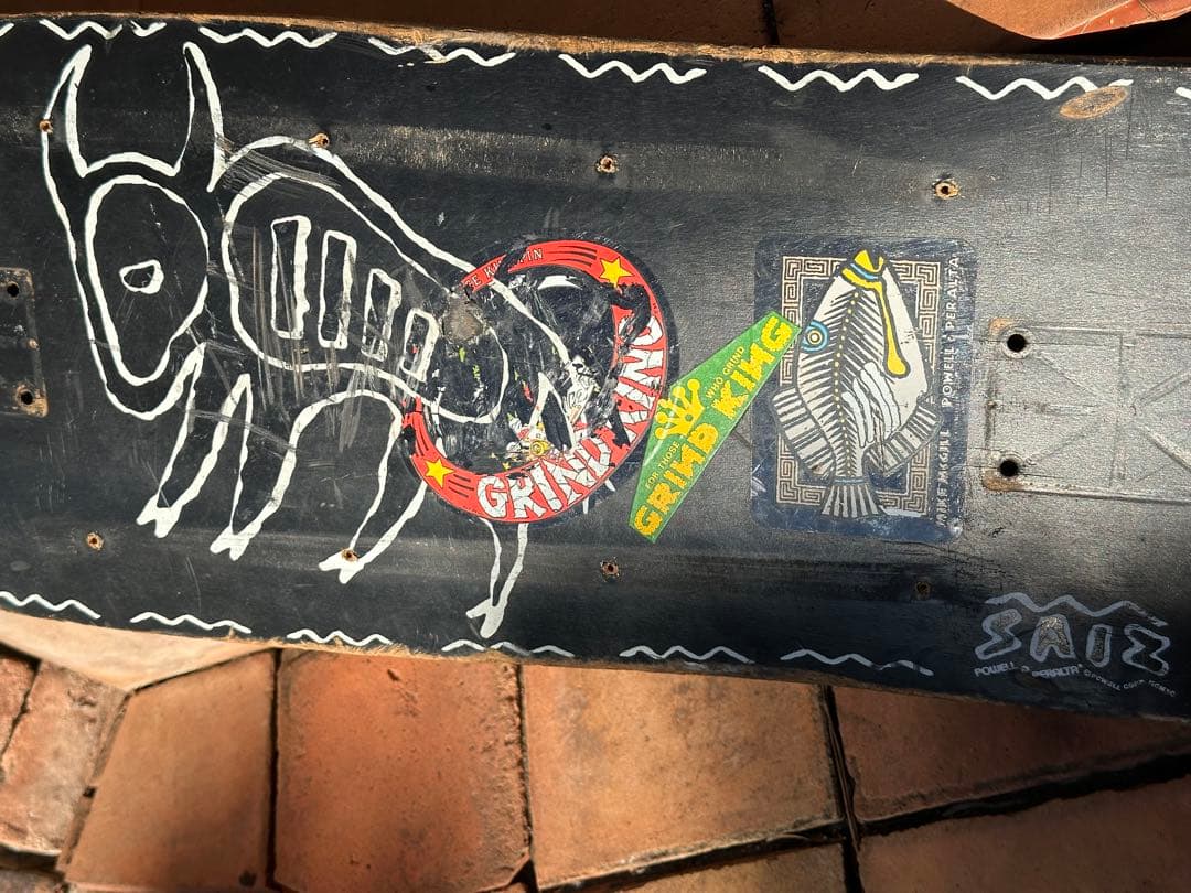 Powell スケートボードデッキ　ヴィンテージ　スティーブサイズモデル