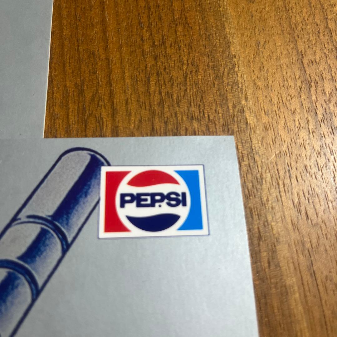 激レア！　ペプシ　機動戦士ガンダム　厚紙ポスター２枚セット　シャア