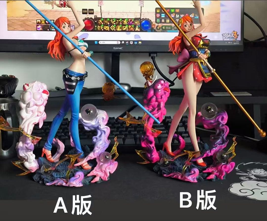 ワンピース ナミ ガレージキット ガレキ スタチューX④