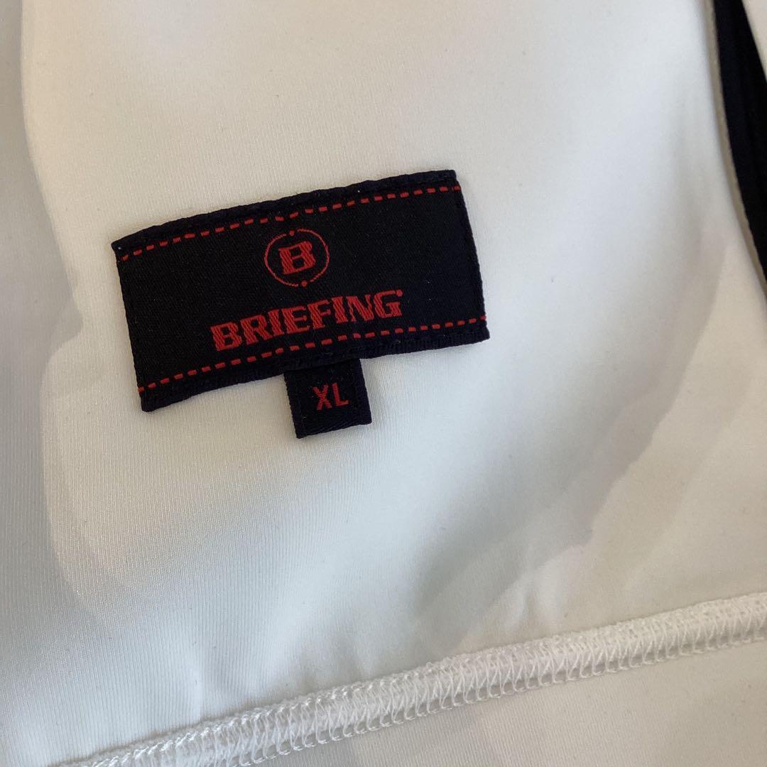 新品　BRIEFING　正規品　FAKE LAYERED PAKA ホワイト