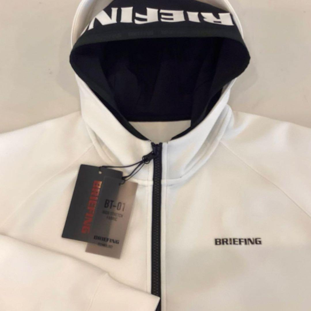 新品　BRIEFING　正規品　FAKE LAYERED PAKA ホワイト