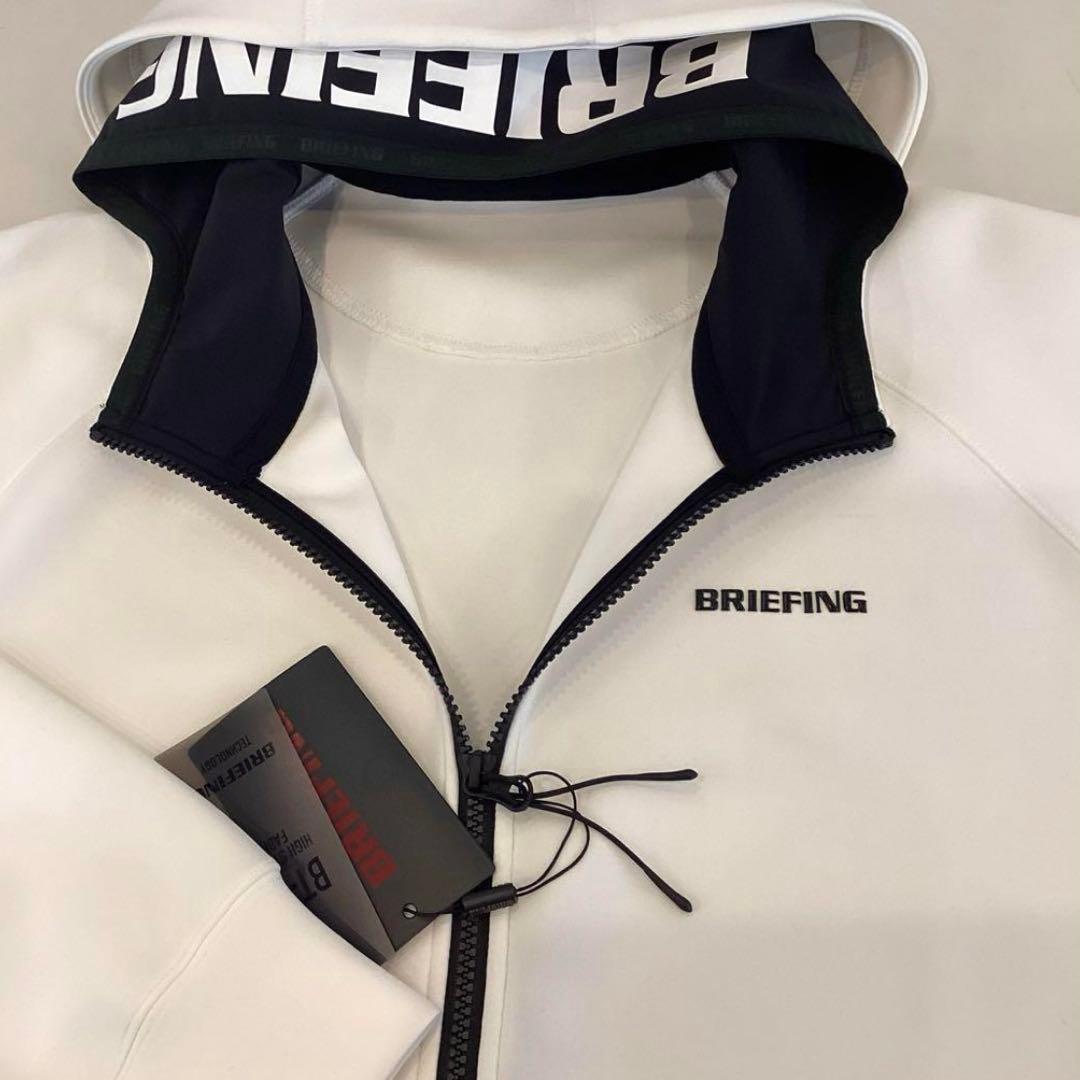 新品　BRIEFING　正規品　FAKE LAYERED PAKA ホワイト