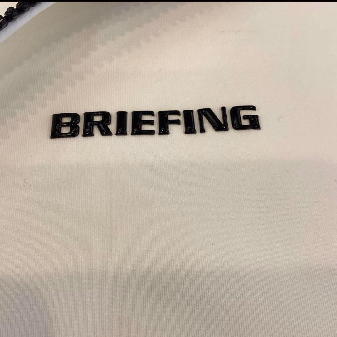 新品　BRIEFING　正規品　FAKE LAYERED PAKA ホワイト
