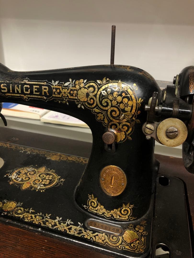 SINGER アンティーク ミシンテーブル クラシック