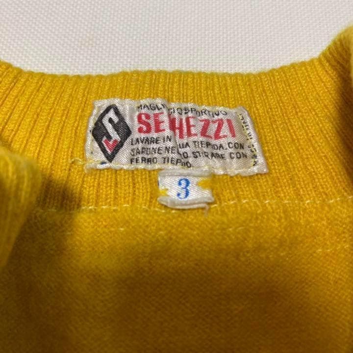 ヴィンテージ サイクル ロング ピュアウール ジャージ イタリア製 サイズ3