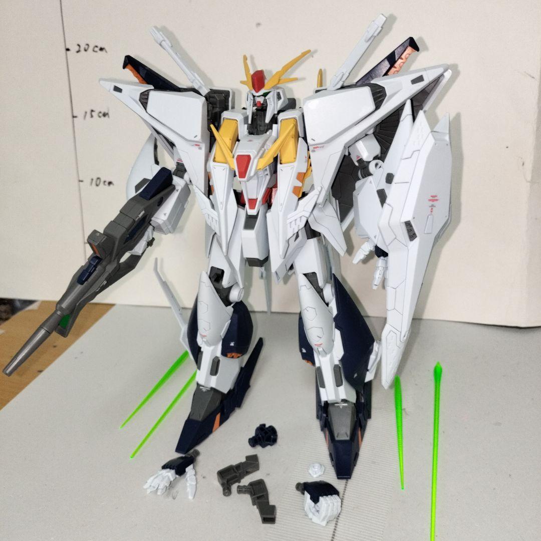 HG 1/144 クスィーガンダム 閃光のハサウェイ 塗装完成品 ガンプラ ギギ
