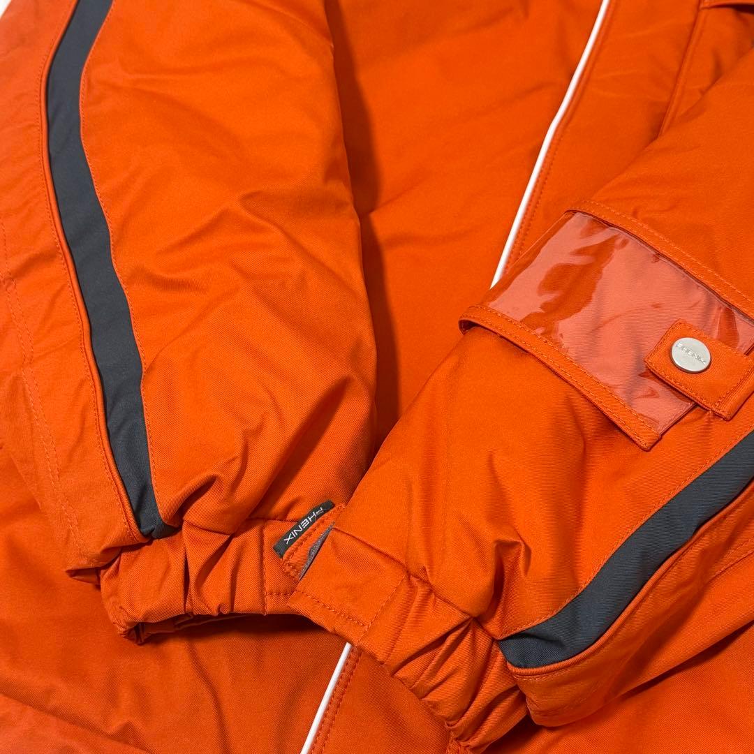 【美品】フェニックス スキーウェア フード 上下セット サイズM 人気 ロゴ