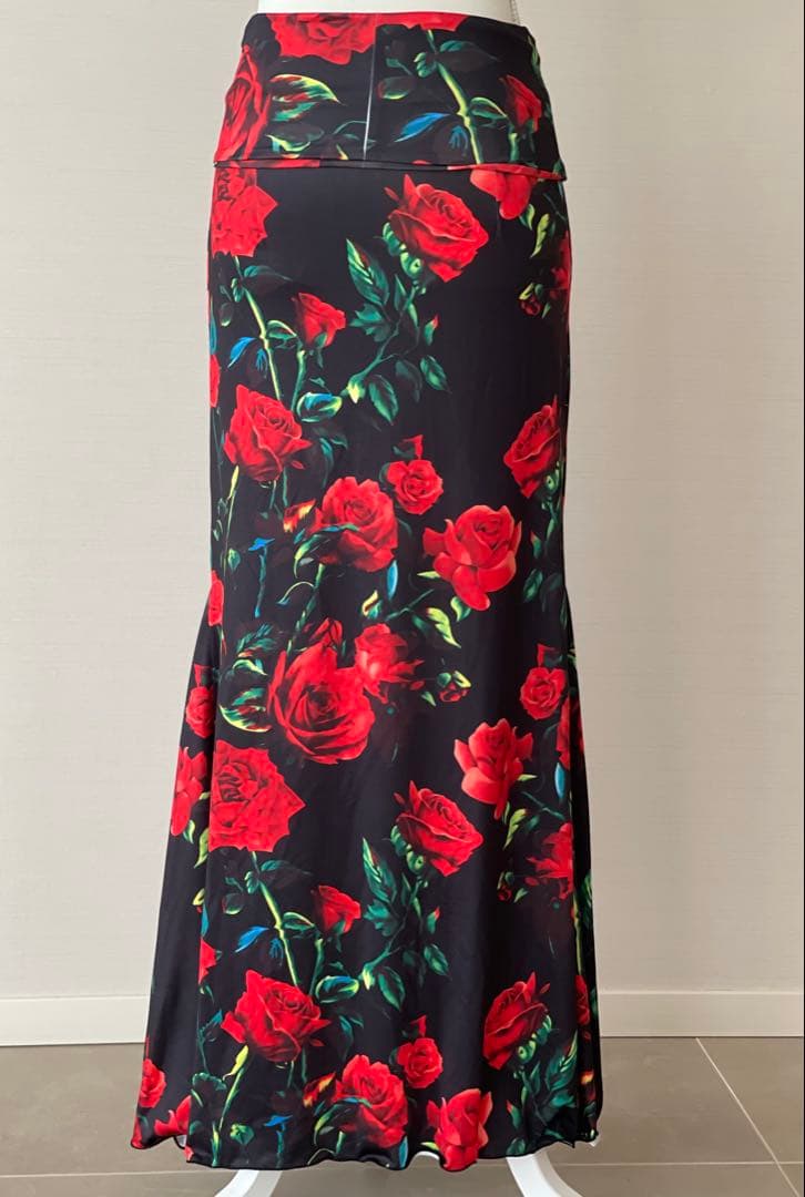 フラメンコのレッスンファルダ　ストレッチスカート　SーMサイズ