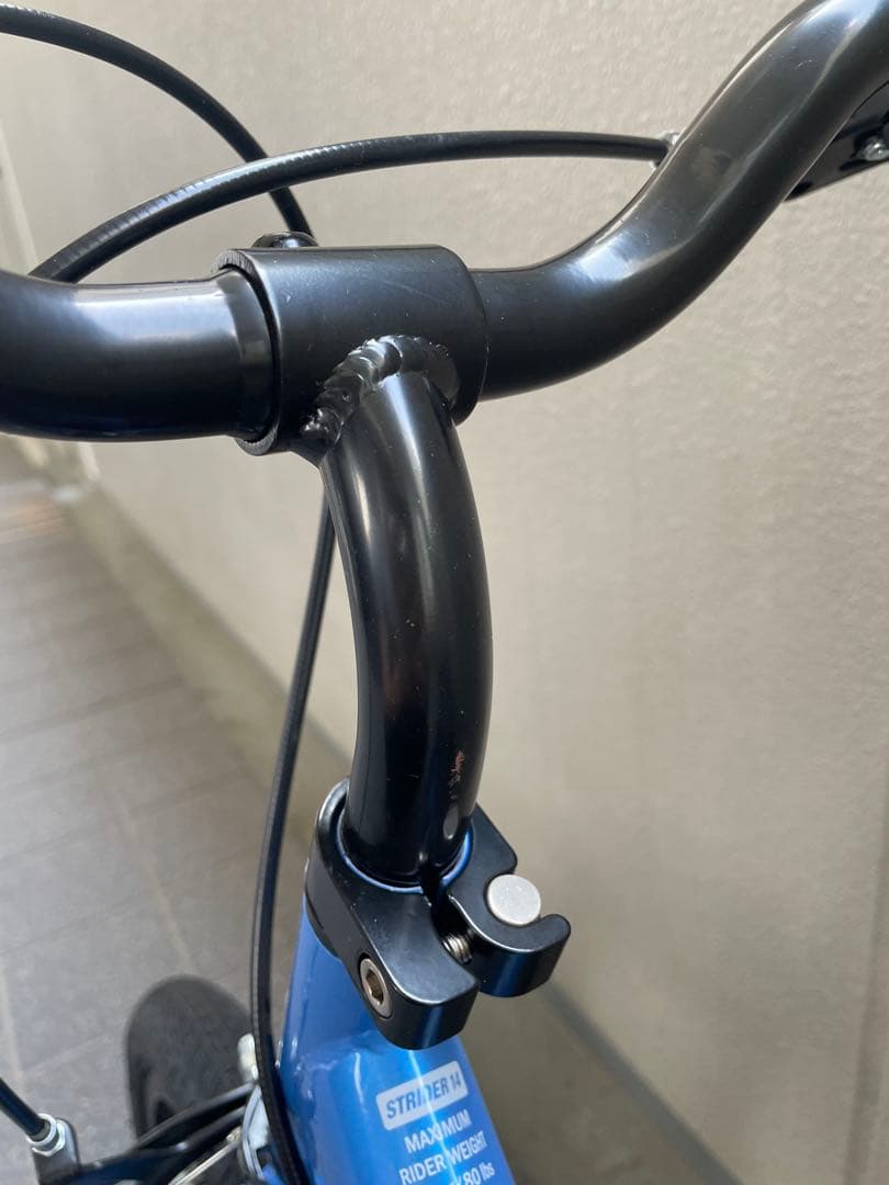 【極美品】　ストライダー14x ブルー　未使用付属品あり