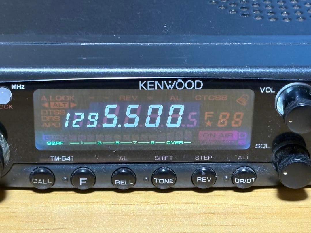 KENWOOD TM-541 送受信機 129.500 MHz