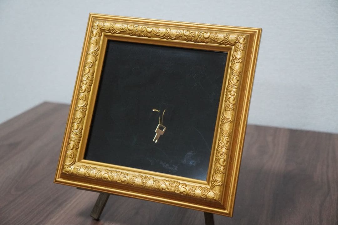 アンティーク　ディスプレイボックス　鍵付20×20