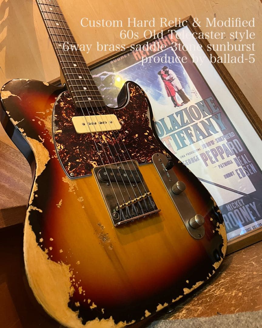 ハードレリック60sテレキャスタータイプ/Alnico P-90 Pickup