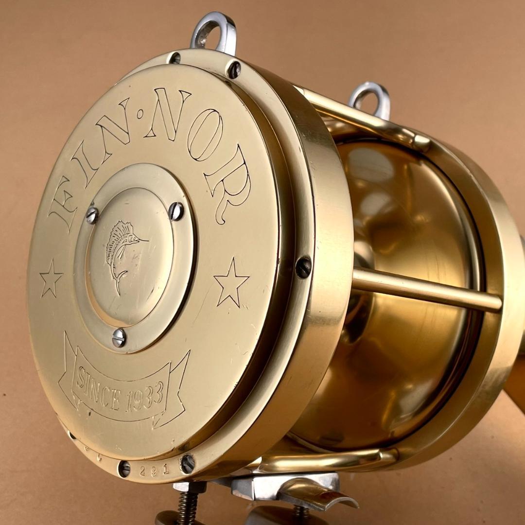 【希少】FIN NOR リール 9/0 フィンノール トローリングリール カジキ