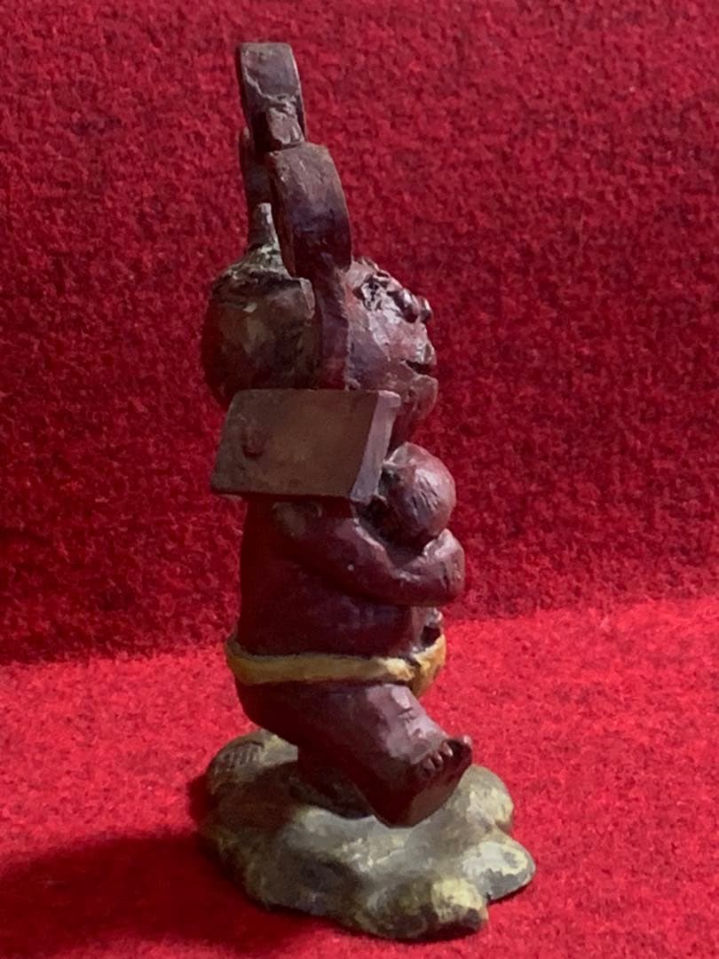 セトクラフト ヴィンテージ　鬼っ子置物３体セット 縁起物 開運 魔除け 節分