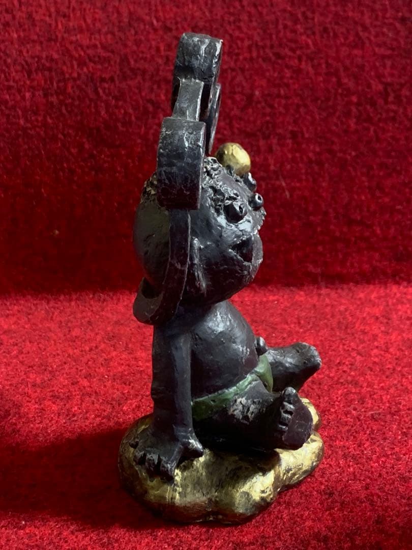 セトクラフト ヴィンテージ　鬼っ子置物３体セット 縁起物 開運 魔除け 節分