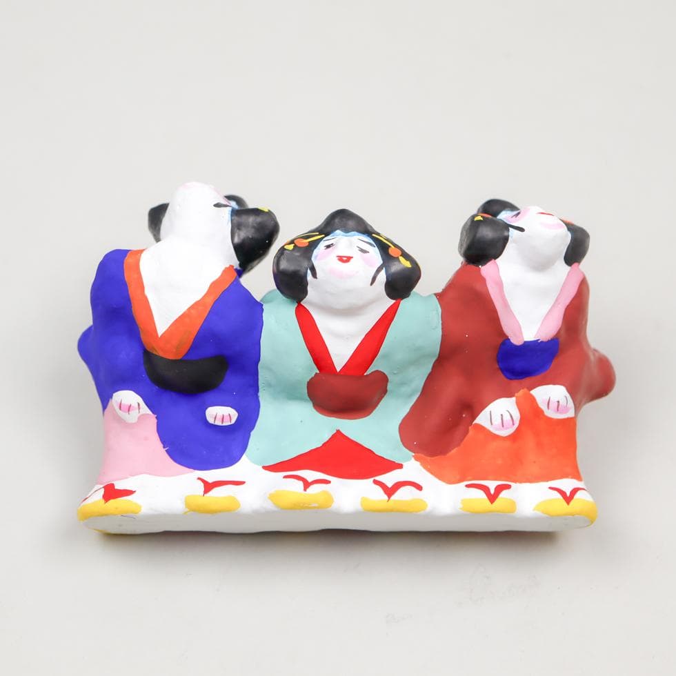 つればり人形 土人形 土佐 郷土玩具