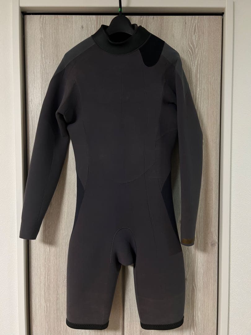 RASH ラッシュ ウエットスーツ ロンスプ 黒・紫