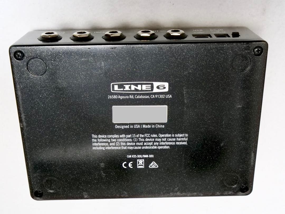 LINE 6 / HX STOMP (カレントダブラーケーブル付き)