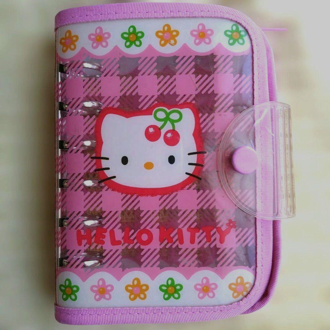 サンリオ　ハローキティ　バインダー　手帳　さくらんぼ　激レア　平成レトロ 希少