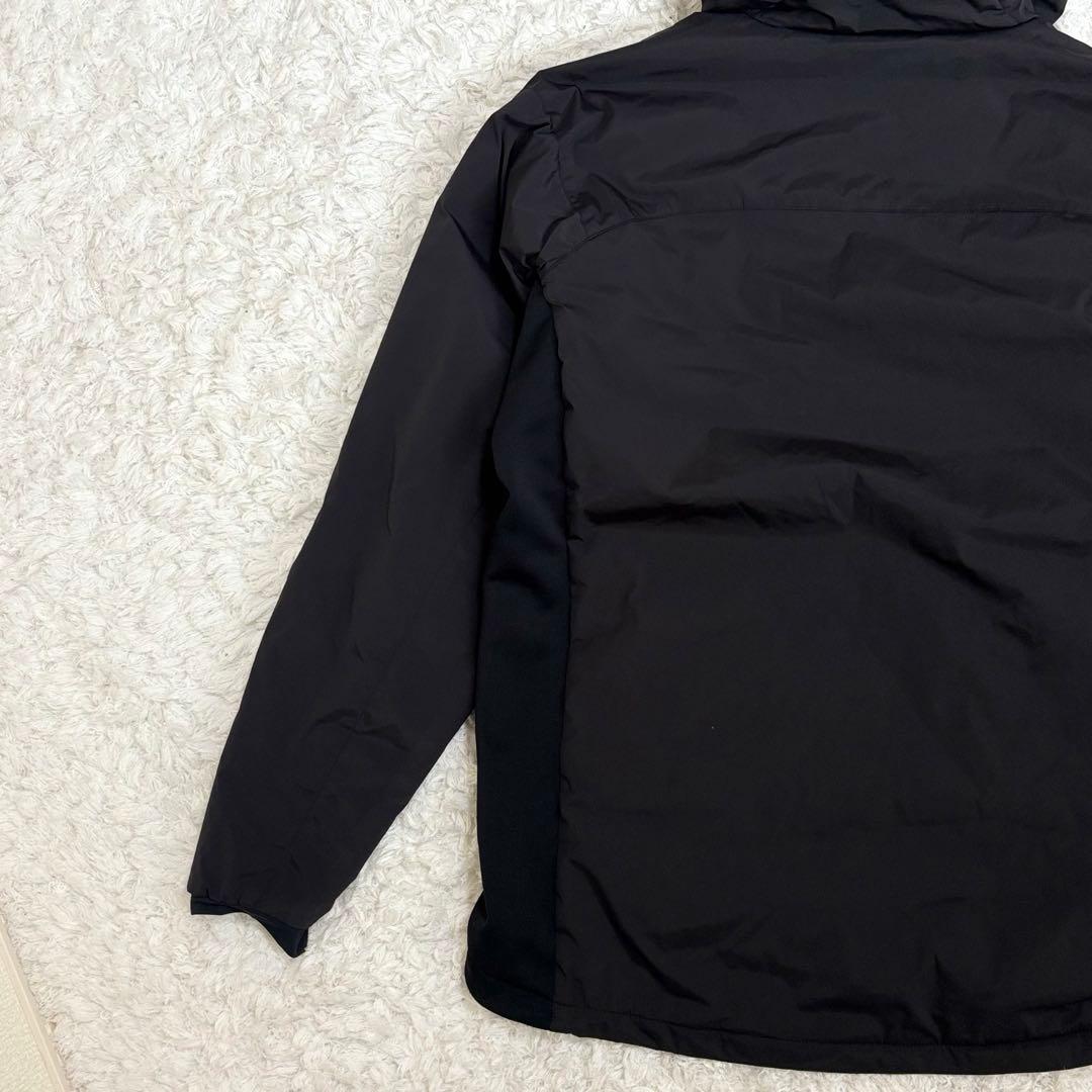 超希少✨ブリーフィング リモンタパッディドパーカ 中綿 L ブラック フード