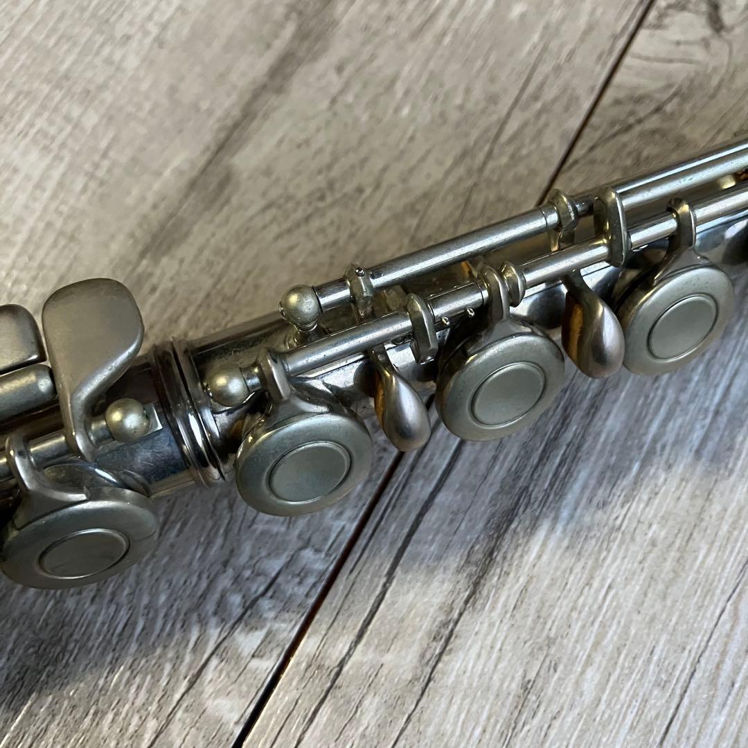 3F 【希少・名機】Nikkanフルート FL-21／ハードケース付き レトロ