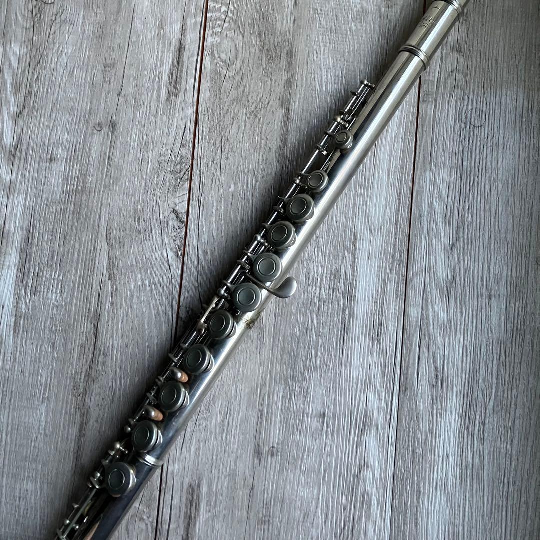 3F 【希少・名機】Nikkanフルート FL-21／ハードケース付き レトロ