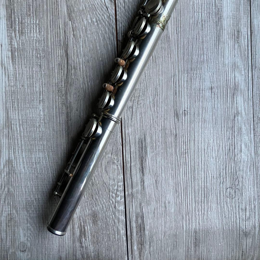 3F 【希少・名機】Nikkanフルート FL-21／ハードケース付き レトロ