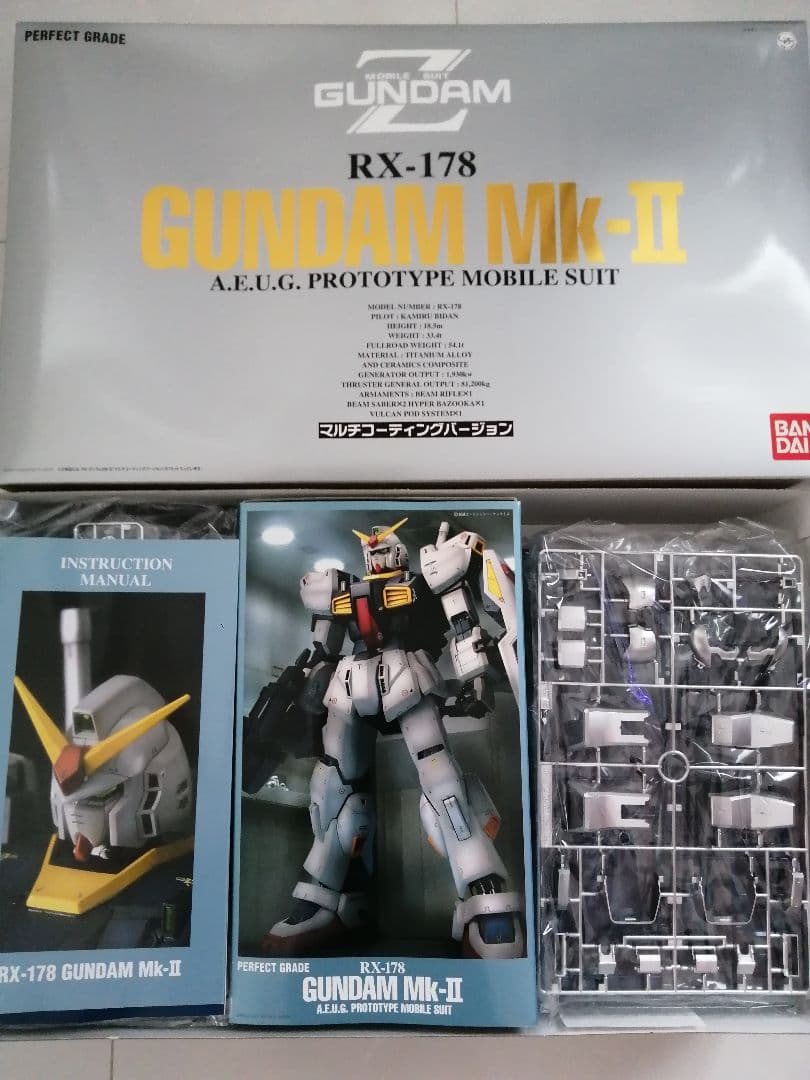 新品 ガンダムMKⅡ PG マルチコーティング 希少限定版 パーフェクトグレード
