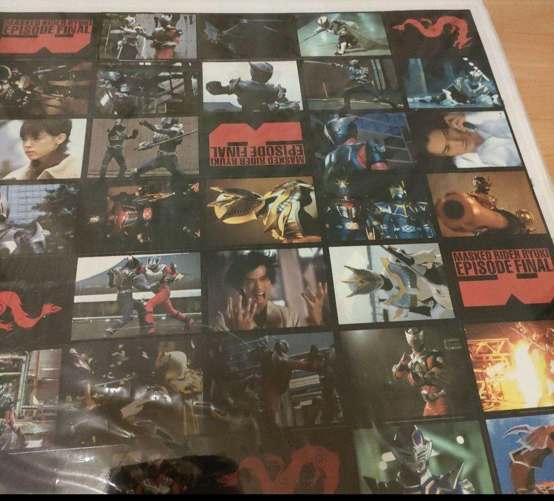 未開封　仮面ライダー龍騎 　大型　シールポスター？　エピソードファイル　劇場版