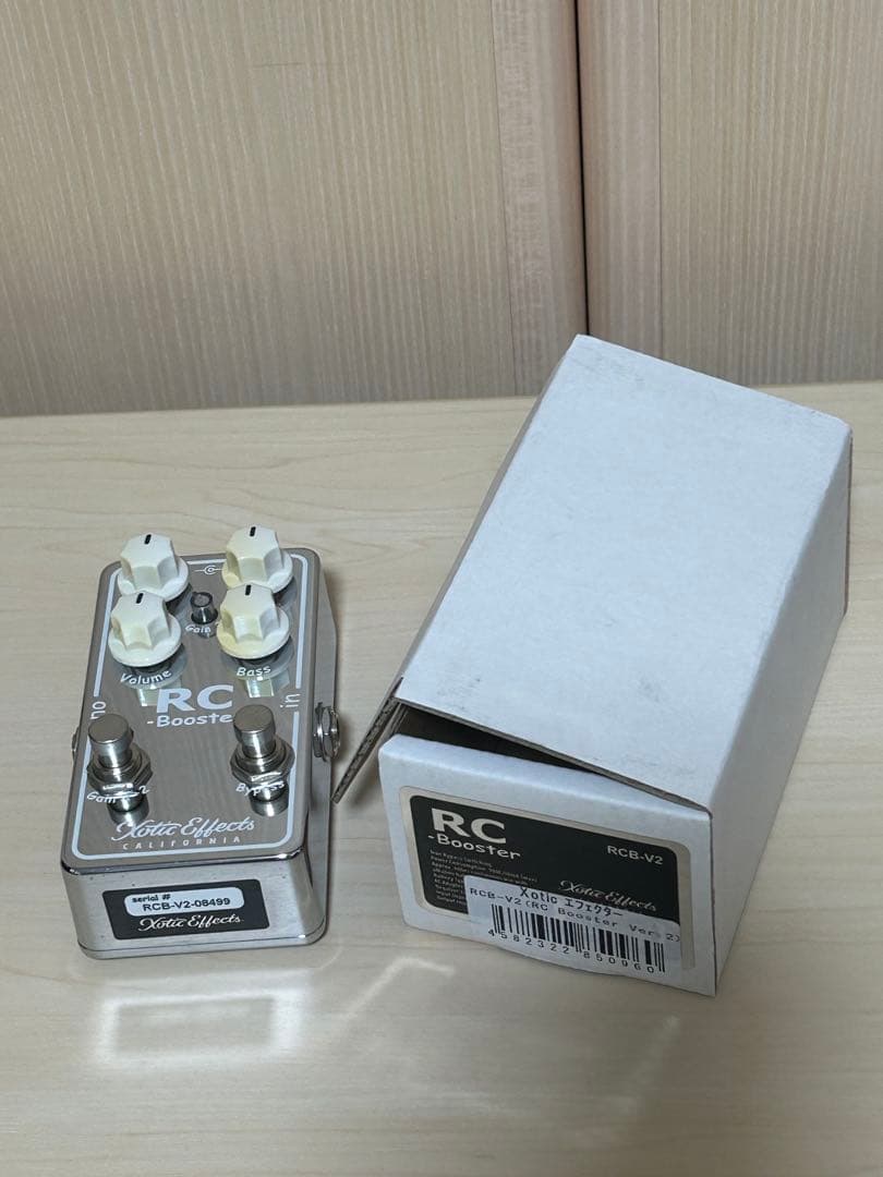 Xotic Effects RC Booster v2 ギターエフェクター