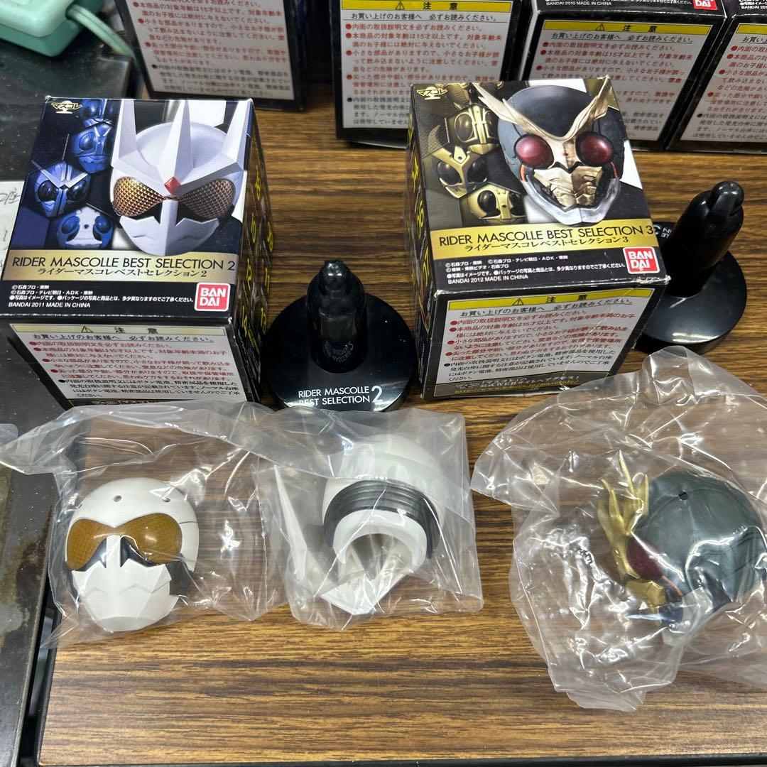 【ほぼ全部内袋未開封】170種ライダーマスクコレクション　ダブり無まとめてセット